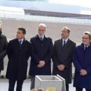 Milano, posata la prima pietra del nuovo centro di produzione Rai