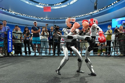Cina, presenza di robot quadruplicata ai secondi World Humanoid Robot Games