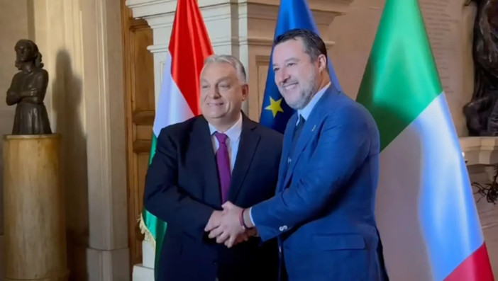 Salvini incontra Orban “Dura critica a Green Deal e a politiche suicide Ue”