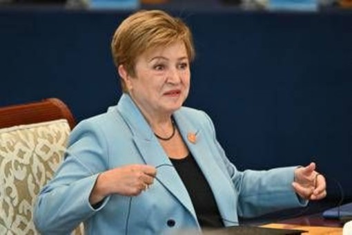 Fmi, Georgieva: "Brava Italia, la vostra economia un'ancora di stabilità in Europa" Fmi, Georgieva: "Brava Italia, la vostra economia un'ancora di stabilità in Europa"