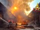 Incendio all'isola ecologica di Novate Milanese, un ferito