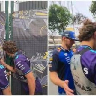 Antonelli bloccato dalla sicurezza a Singapore: "Sono un pilota". Lo salva... Verstappen