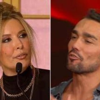 Ballando, Lucarelli 'punzecchia' Fognini e lui risponde: &quot;Dobbiamo litigare?&quot;