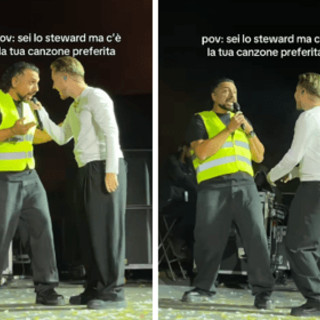 Alfa all'Arena di Verona, il duetto con lo steward diventa virale: "Ma la sai?" - Il video Alfa all'Arena di Verona, il duetto con lo steward diventa virale: "Ma la sai?" - Il video