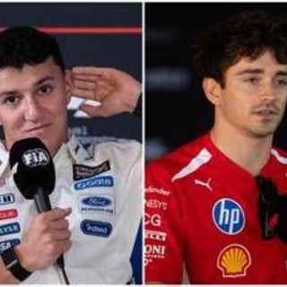 Formula 1, Hadjar: "Verstappen vincerebbe anche con Ferrari". Leclerc: "Non sa di cosa parla"
