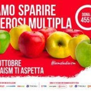 La mela Aism, in 5mila piazze l’iniziativa per un futuro libero da sclerosi multipla
