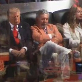 Trump e il pisolino alle Nba Finals, il video è virale: presidente nel mirino dei social