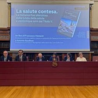 A 25 anni dalla riforma del Titolo V della Costituzione, presentato in Senato il libro 'La salute contesa'
