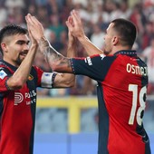 Primo punto per il Genoa, è 1-1 contro il Frosinone