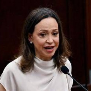 Venezuela, Machado torna in patria: "Sono qui" Venezuela, Machado torna in patria: "Sono qui"