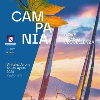 Vinitaly, la Campania protagonista con 170 aziende e uno sguardo all’America’s Cup 2027 Vinitaly, la Campania protagonista con 170 aziende e uno sguardo all’America’s Cup 2027