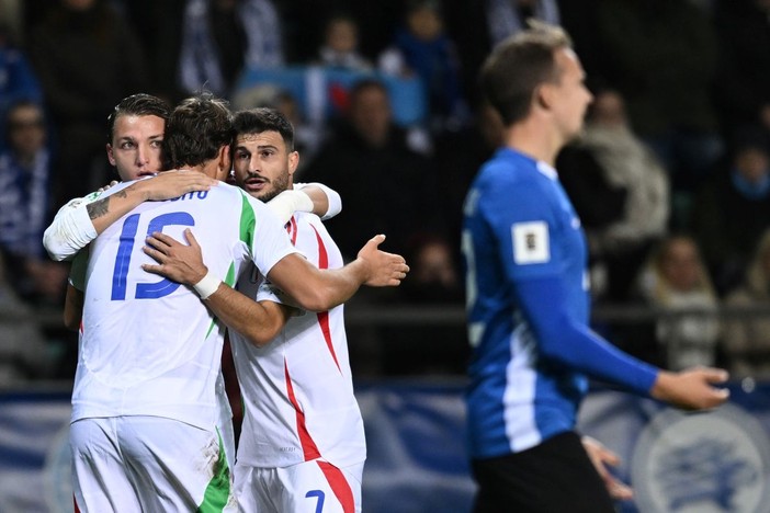 L’Italia vince 3-1 in Estonia, segnano Kean, Raspadori e Pio Esposito L’Italia vince 3-1 in Estonia, segnano Kean, Raspadori e Pio Esposito