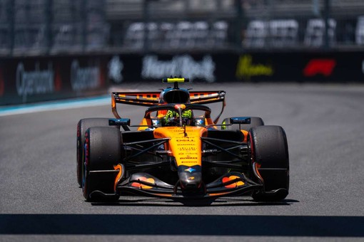 Norris vince la Sprint del Gp di Miami su Piastri, terzo Leclerc