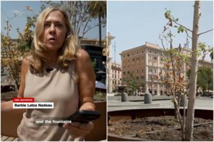 Cnn: "Roma ha speso milioni per riqualificare piazza Risorgimento, ora alberi secchi e fontane non ci sono" Cnn: "Roma ha speso milioni per riqualificare piazza Risorgimento, ora alberi secchi e fontane non ci sono"