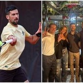 Djokovic, omaggio a Mihajlovic: cena a Roma con la famiglia